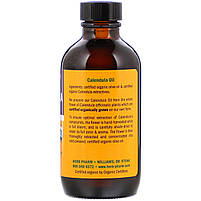 Herb Pharm, Органічна олія календули, 4 рідкі унції (120 мл) BX852, фото 3