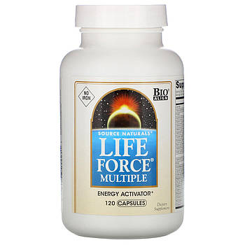 Баланс життєвих сил, Source Naturals, 120 капсул BX728