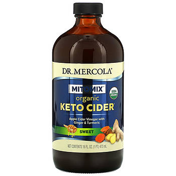 Dr. Mercola, Органічний яблучний оцет, солодкий, 16 унцій (473 мл) BX679
