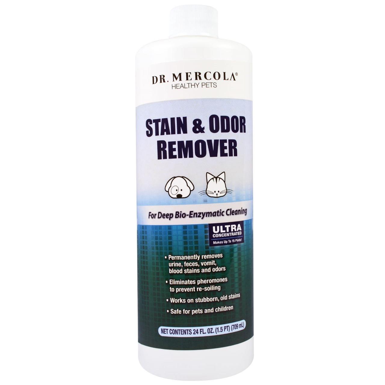 Dr. Mercola, Healthy Pets, Stain and Odor Remover, 24 fl oz (709 ml) BX684