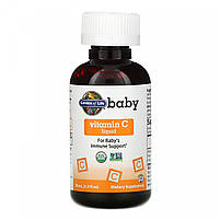 Дитячий рідкий вітамін С, Baby, Vitamin C Liquid, Garden of Life, 56 мл BX693, фото 4