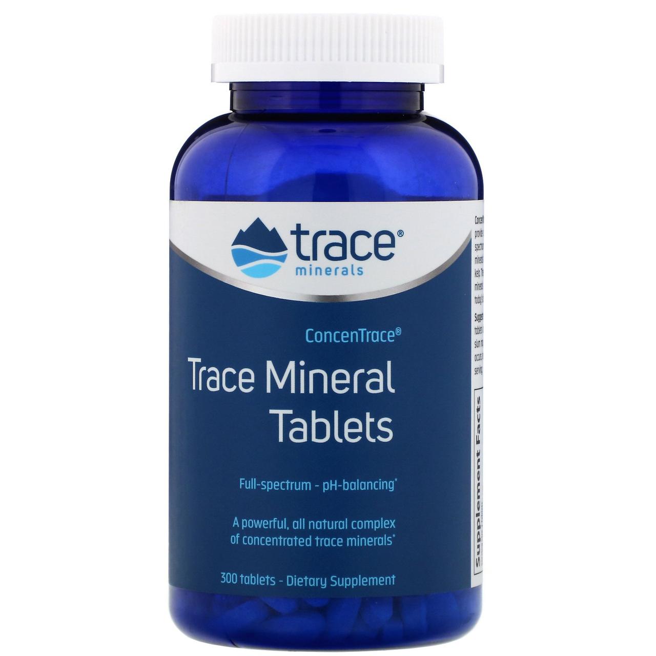 Trace Minerals Research, таблетки з мікроелементами, 300 таблеток BX910