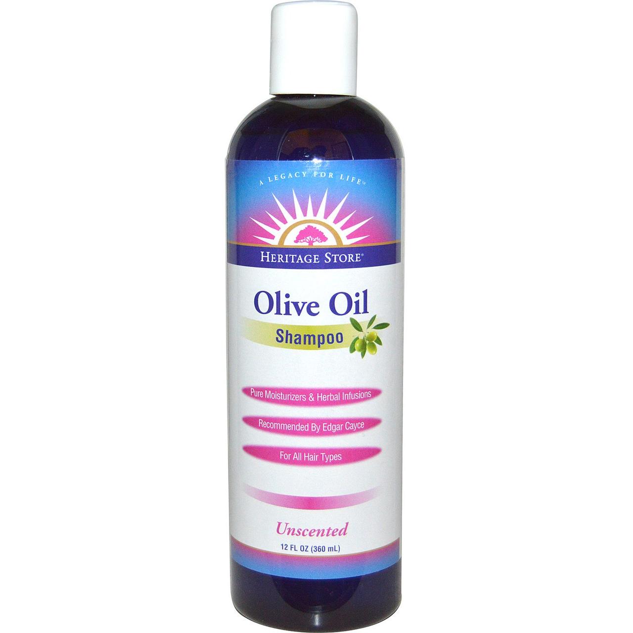 Heritage Products, Original, Olive Oil, Unscented Shampoo, 12 fl oz BX918