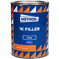 Акриловый грунт однокомпонентный METHOD 1K Filler, 800 мл Серый