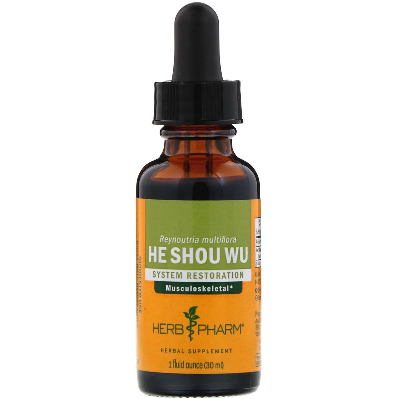 Herb Pharm, Хо Шоу Ву, 1 рідка унція (29,6 мл) BX006