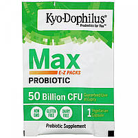 Пробіотик, Max Probiotic E-Z Packs, Kyo-Dophilus, 50 мільярдів КУО, 14 вегетаріанських капсул BX964, фото 4