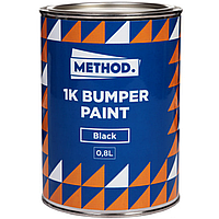Структурная краска для пластика METHOD 1K Bumper Paint, 800 мл Черный