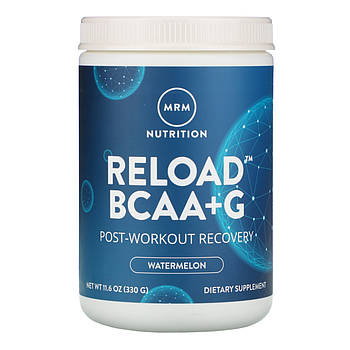 Формула відновлення для спортсменів (BCAA + G Reload, Post-Workout Recovery), MRM, 330г BX023