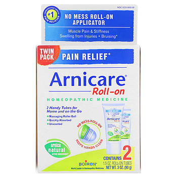 Boiron, Arnicare Roll-on, 2 Tubes, 1.5 oz Each BX631