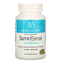 Natural Factors, WomenSense, SomniSense, Sleep Formula, 90 Vegetarian Capsules