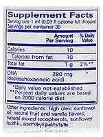 Жидкость DHA, DHA Liquid, Pure Encapsulations, 1 л. Ун (30 мл) BX182, фото 6