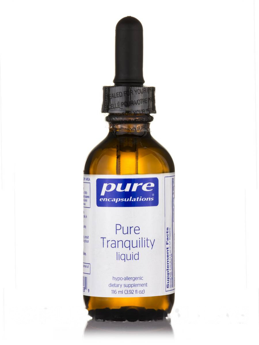 Чиста рідина для спокою, Pure Tranquility Liquid, Pure Encapsulations, 3.92 мл. ун (116 мл) BX186