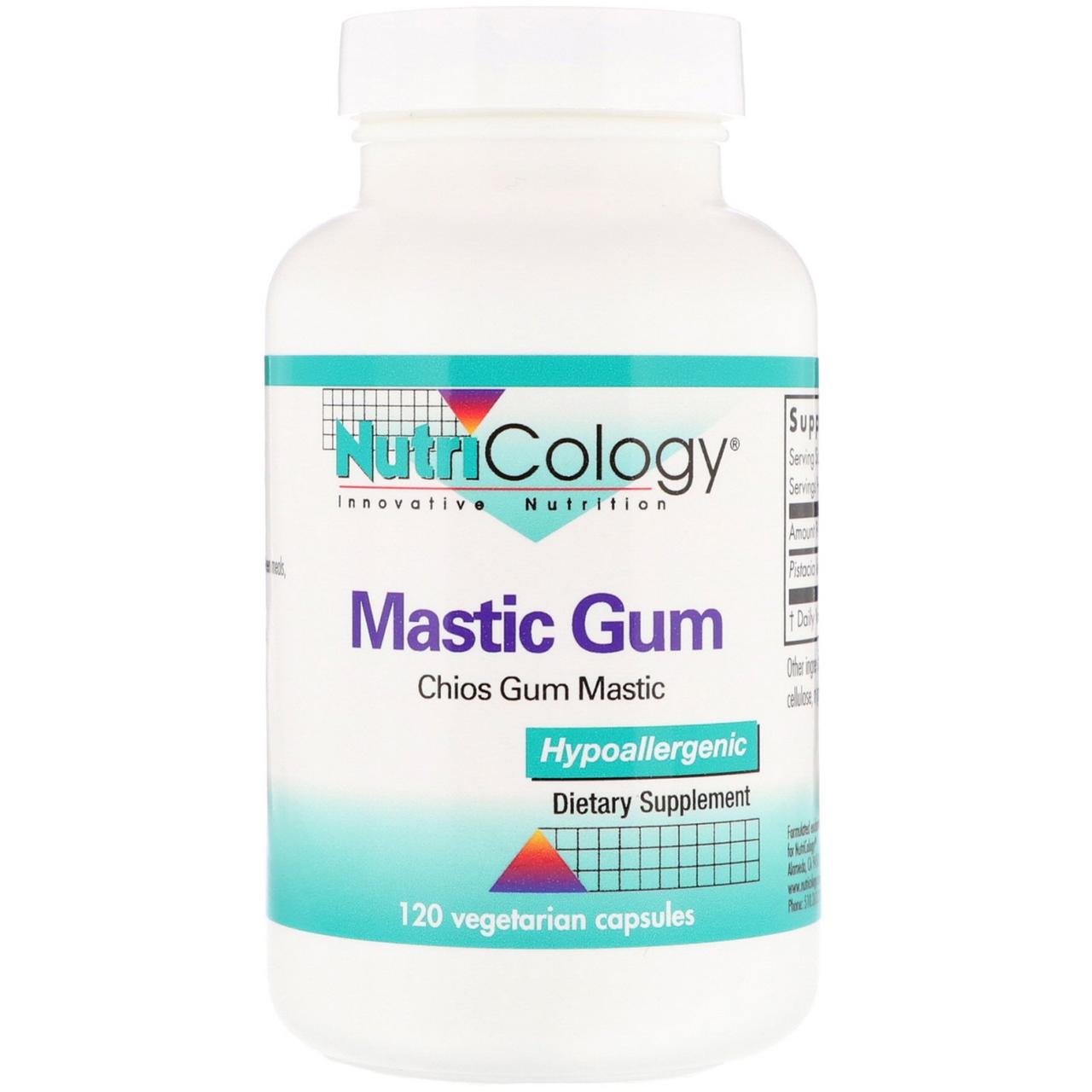 Nutricology, Мастикова смола, 120 рослинних капсул BX502
