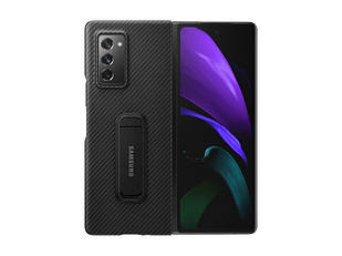 Оригінальний чохол Samsung Aramid Standing Cover Black для Galaxy Z Fold 2