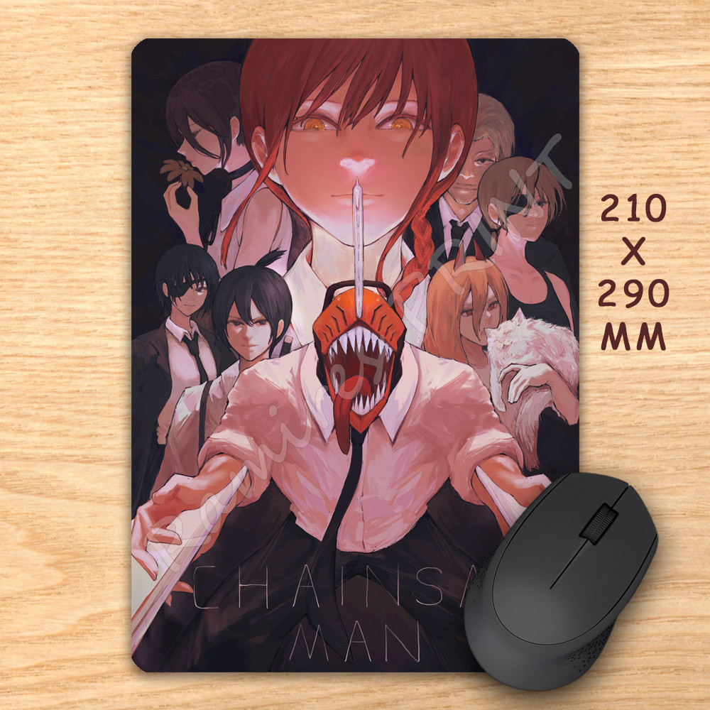 Килимок для миші 210x290 мм Chainsaw Man 001