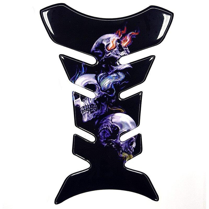 Наклейка на бак NB-1 Skull Colour