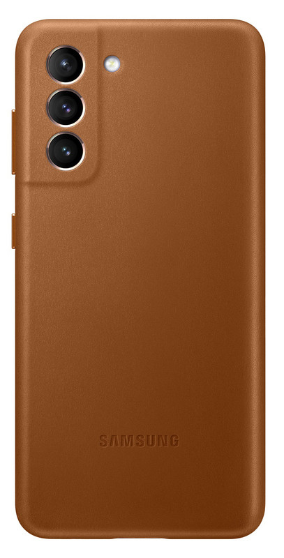 Чохол Samsung Leather Cover Brown для Samsung Galaxy S21 5G SM-G991