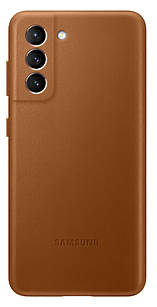 Чохол Samsung Leather Cover Brown для Samsung Galaxy S21 5G SM-G991
