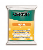 Полимерный моделин "CERNIT-PEARL" 56гр ПЕРЛАМУТР ЗЕЛЕНЫЙ