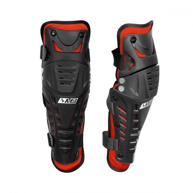 Мотонаколінники MadBull M7022K black red S/M