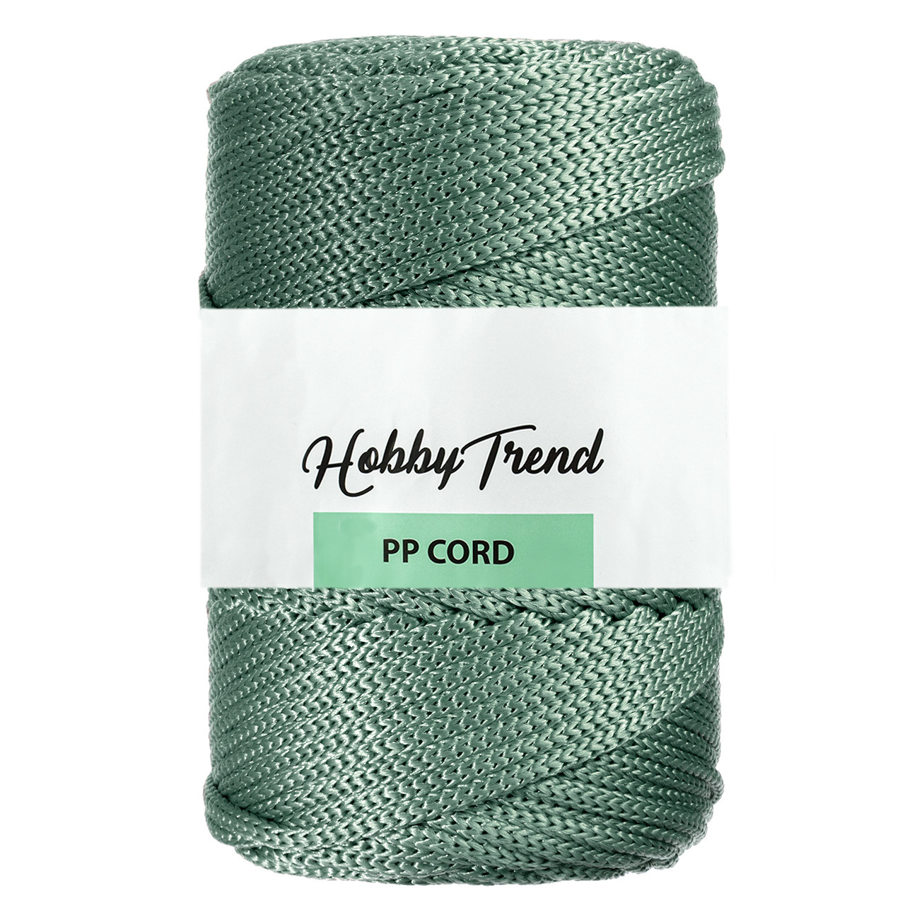 Шнур поліпропіленовий Макраме Hobby Trend. Полин. 500г, 120м, 5 мм