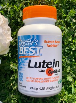 Лютеїн для зору Doctor's BEST Lutein with OptiLut 10 mg 120 капс
