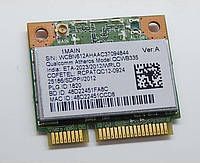 Wi-fi+BT модуль HalfSize Mini pcie Qualcomm Atheros QCWB335 (1 Антенна) 802.11 b,g,n , 150Mbps 2,4 GHz