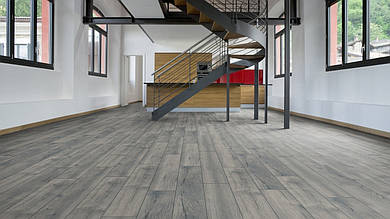 Ламінат Kronotex Advanced 175 Дуб столітній сірий