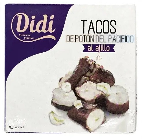 Восьминіг Тихоокеанський Шматочками у Часниковому Соусі Didi Tacos al Ajillo 266 г Іспанія, фото 1