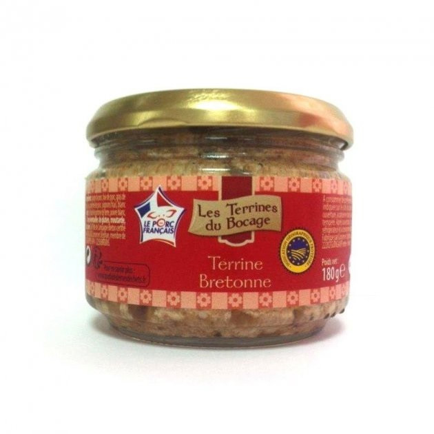 Паштет Террін Бретонський Les Terrines du Bocage Terrine Bretonne 180 г Франція, фото 1