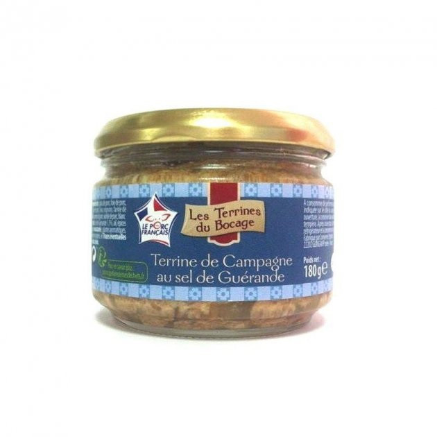 Паштет Террін Сільський Les Terrines du Bocage Terrine de campagne 180 г Франція, фото 1