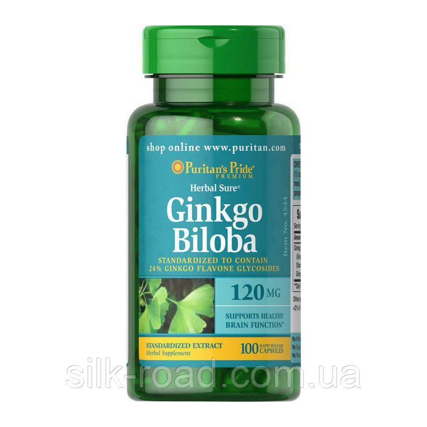 Ginkgo Biloba 120 mg (100 caps)