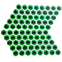 Соти на бак MM Камасутра Зелено-Чорні