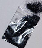 Глітер класичний Hexagon Metallic Преміум, чорний крапка, колір СА 1180, розмір 1/96 (0.3 мм), 1кг, фото 2