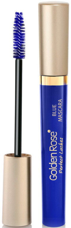 Туша для ресниць синя Golden Rose Perfect Lashes Blue Mascara, фото 1