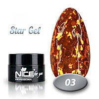 Star Gel Nice for you 03 огненный 5 г