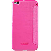 Шкіряний чохол Nillkin Sparkle для HTC One X9 рожевий, фото 5