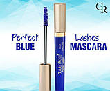 Туша для ресниць синя Golden Rose Perfect Lashes Blue Mascara, фото 3
