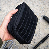 Тактичний маленький утилітарний підсумок чохол MINITOOL X2 органайзер чорний для смартфона сумка з MOLLE, фото 5