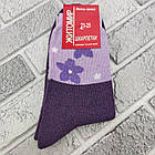 Шкарпетки жіночі високі зимові з махрою р.23 асорті з малюнками Житомир 30032502, фото 4
