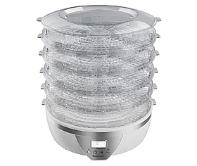 Сушарка для сушіння грибів, овочів і фруктів Silver Crest SDA 350 A2 350 Вт, 5 лотків, цифровий дисплей