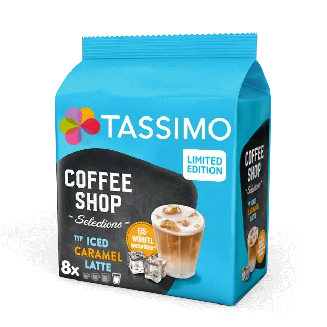 Кава в капсулах Тассімо - Tassimo Iced Caramel Latte 8 порцій
