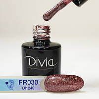 Divia FR030 Frozen гель лак кішка, 8 мл