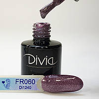 Divia FR060 Frozen гель лак кішка, 8 мл