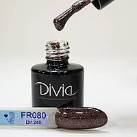 Divia FR080 Frozen гель лак кішка, 8 мл