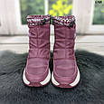 Чоботи дутики жіночі спортивний план на овчині Caroc, фото 2