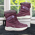Чоботи дутики жіночі спортивний план на овчині Caroc, фото 6