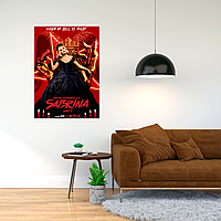 Плакат-постер с принтом Леденящие душу приключения Сабрины - Chilling Adventures of Sabrina A2