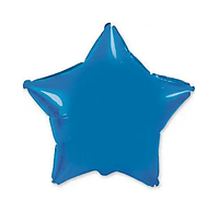 Шарик Фольгированный Звезда 18" Синий 45 см Flexmetal (Испания)