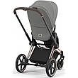 Cybex Priam 4.0 коляска 2 в 1 Mirage Grey шасі Rosegold, фото 7